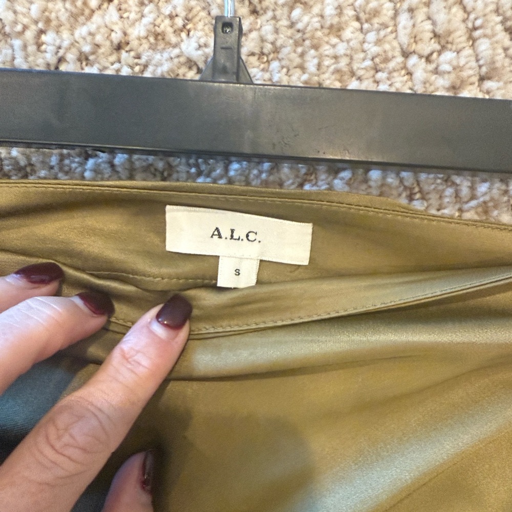 A.L.C. Gracie satin and lace top and skirt set - Picture 3 of 8